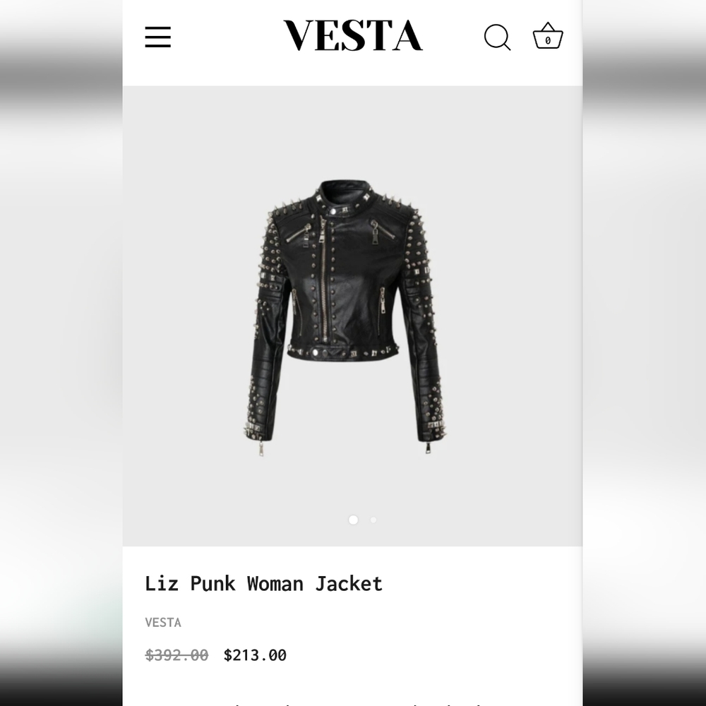 Leather jacket - Picture 7 of 8
